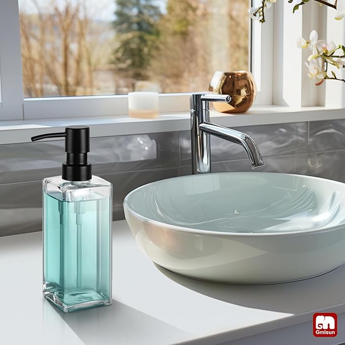 GMISUN Glass Soap Dispenser - Image 6
