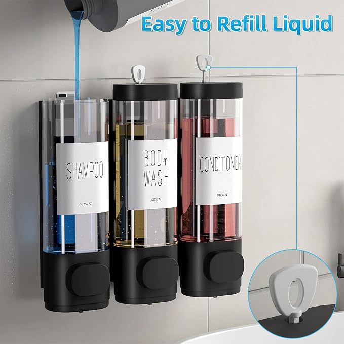 VITVITI Shampoo and Conditioner Dispenser - Image 2