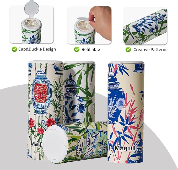 Car Tissue Holder, Tissue Box, Car Tissues Cylinder - Image 4