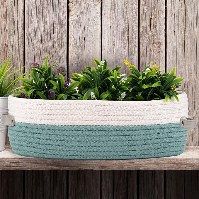 Cotton Rope Woven Toilet Paper Baskets - Image 5