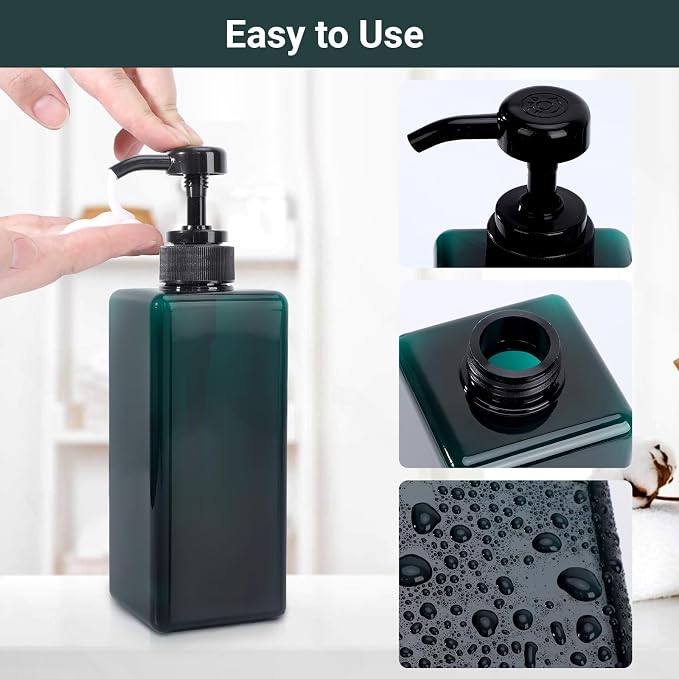 Suream Shampoo Dispenser Bottle - 22oz/650ml - Image 3