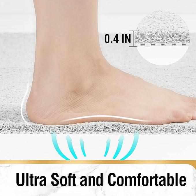 HITSLAM Shower mat Non Slip, 24 x 32 Inch Bathtub Mat Non Slip - Image 4