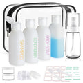 Cosywell Travel Bottles for Toiletries 9PCS Shampoo Bottles TSA Approved by Cosywell