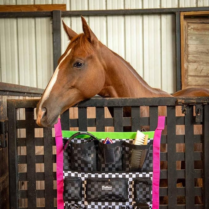 Jeffers Expression Trailer Door Caddy, Skater Cowgirl – Equestrian Tack - Image 3