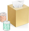 Tissue Box Cover, Square Facial Acrylic Tissue Box Holder by Chintu
