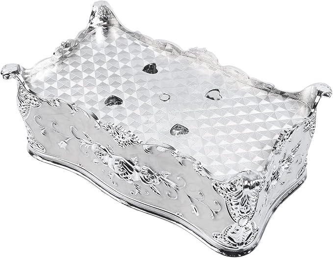 Geesatis Tissue Box Cover, Rectangle Tissue Box Holder, Rectangular Napkin - Image 6