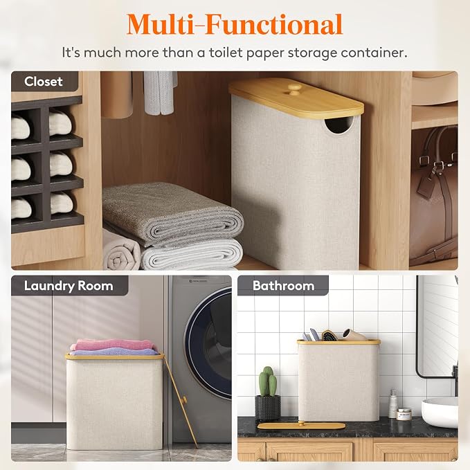 Lifewit Toilet Paper Storage Holder - Image 8