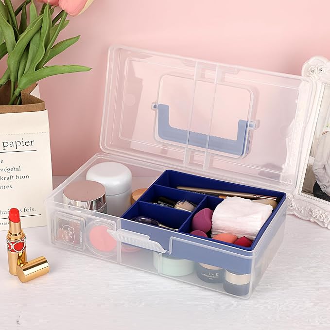 JUXYES Plastic Carry Storage Box - Image 9