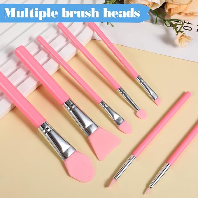7PCS Silicone Brush Applicator Kit, Resin Brush Applicator UV Resin Brushes - Image 3