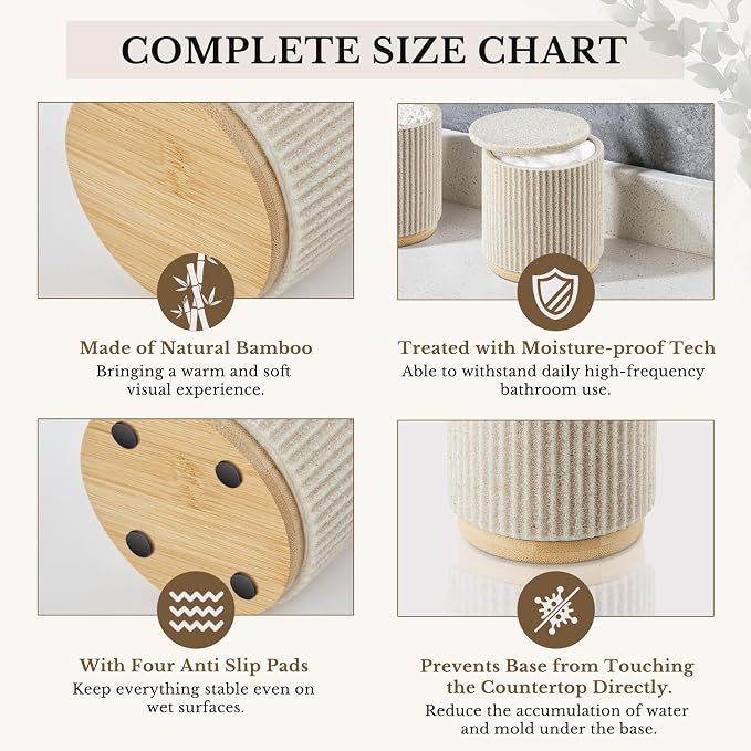 7PCS Bathroom Accessories Set, - Image 3