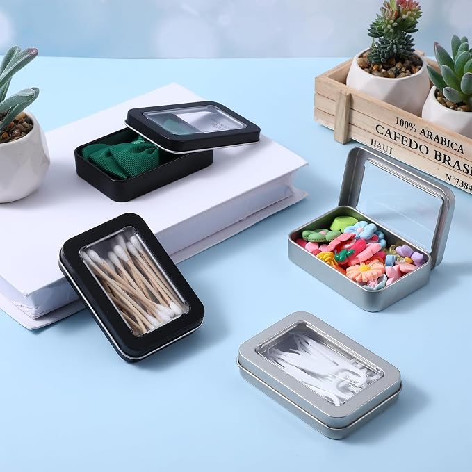 2Pcs Cotton Swab Holder for Travel, Portable Swab Case - Image 7