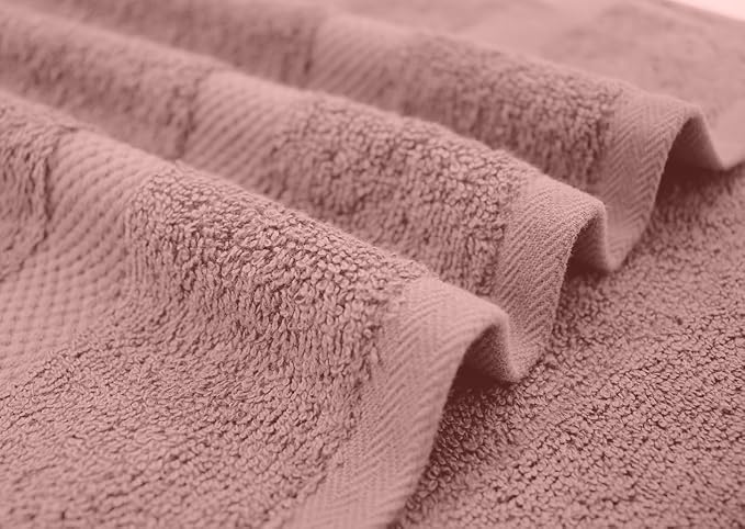 DAN RIVER Bath Towels Set of 4, 27 x 54 Inches, 100% Cotton, Larger & Lighter - Image 6