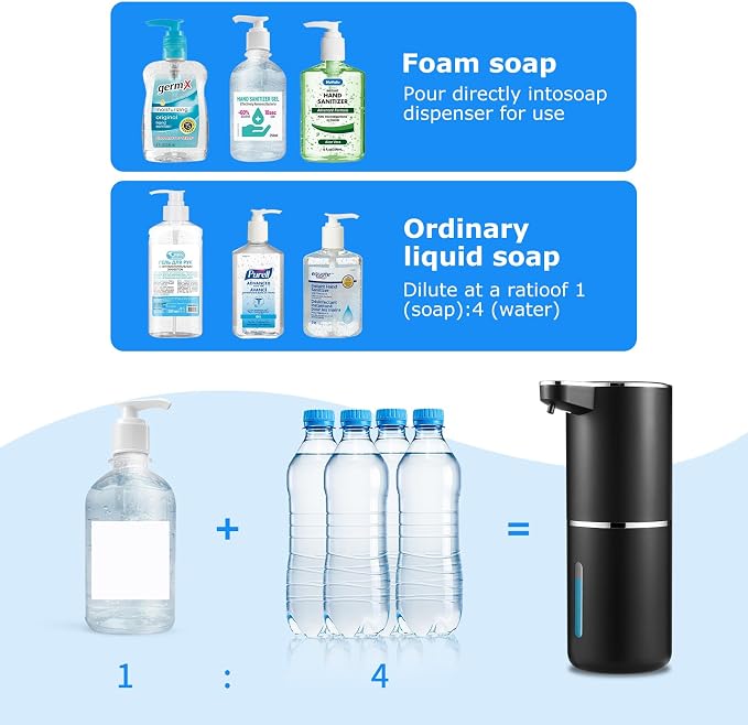 Automatic Foaming Soap Dispenser, Touchless Soap Dispenser - Image 2