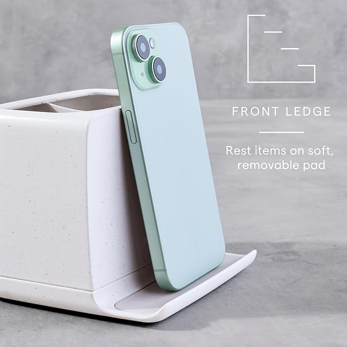 YouCopia The Ledge Toothbrush Holder, Bathroom Vanity Counter Organizer - Image 5