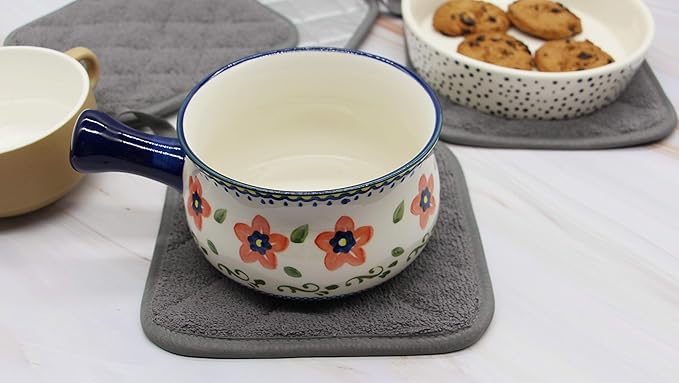Cotton Pot Holders Cotton Made Machine Washable Heat Resistant Everyday Kitchen - Image 7