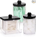 Tbestmax 10oz Cotton Ball Holder Qtips Dispenser, Bathroom Container Organizer by Tbestmax