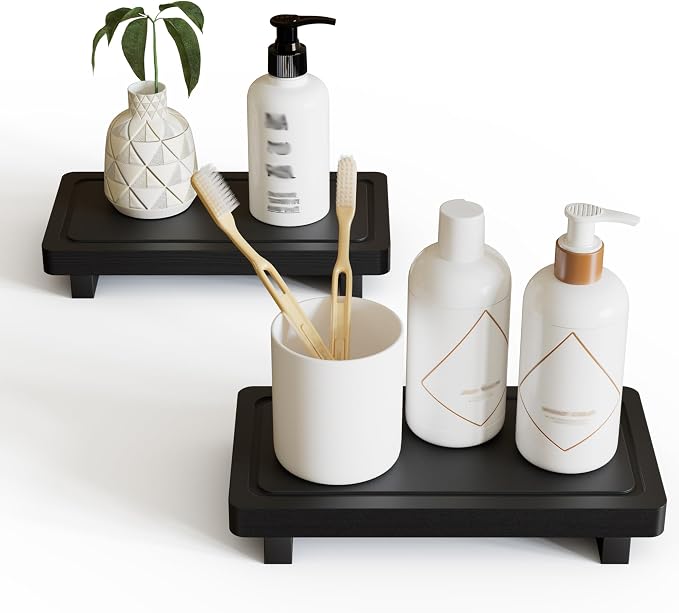ZGO Small Counter Set of 2, Decorative Vanity Tray by ZGO