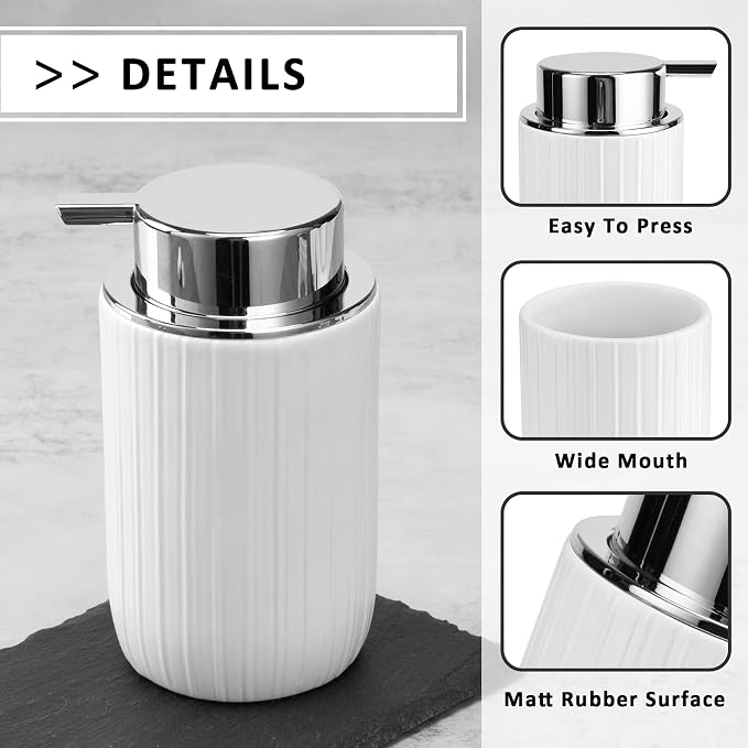 Soap Liquid Dispenser Ceramic - Image 7