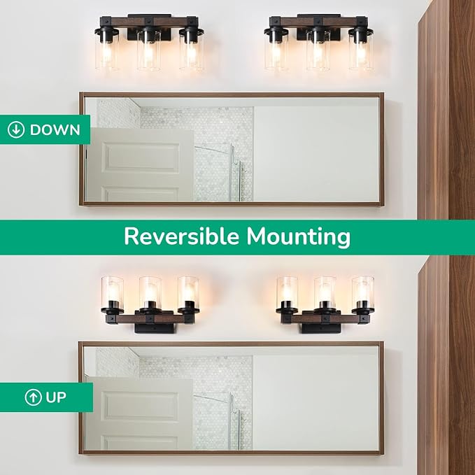 EDISHINE Farmhouse Vanity Lights - Image 3