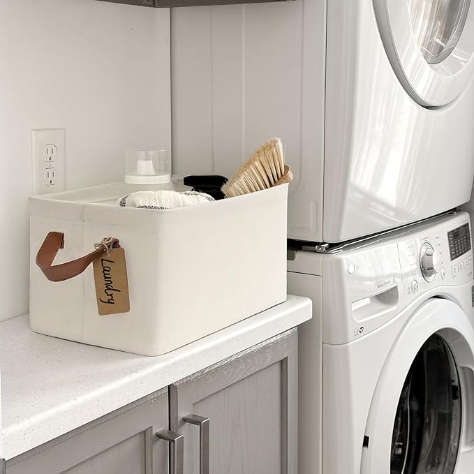 CHICVITA Storage Bins for Shelves, Closet Bins for Organization, Collapsible - Image 3