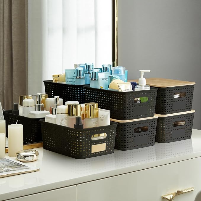 Small Plastic Storage Bins - Image 6
