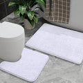 AROGAN Bathroom Rug Sets 2 Piece, Machine Washable Bath Rug, Absorbent and Dry by AROGANAREARUG