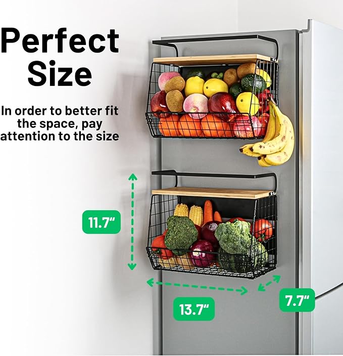 Ofiray-home Magnetic Shelf for Fridge - Image 5