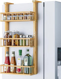 Hanging Spice Rack for Refrigerator by ZriBamboo