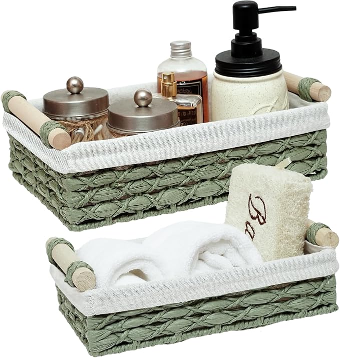 Storage Basket Wicker Baskets for Organizing by Unknown