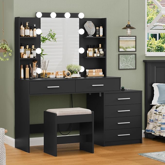 Quimoo 48" Large Vanity Desk - Image 9