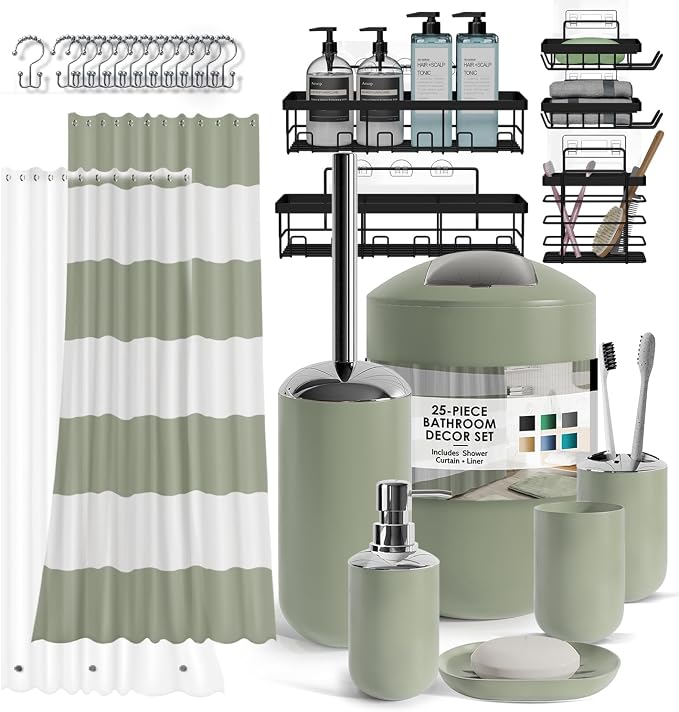 Clara Clark Bathroom Accessories Set by ClaraClark