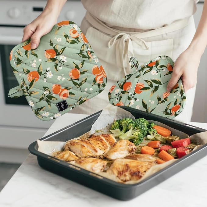 Pot Holders for Kitchen Heat Resistant Hot Pads for Countertops Oven Pot - Image 4