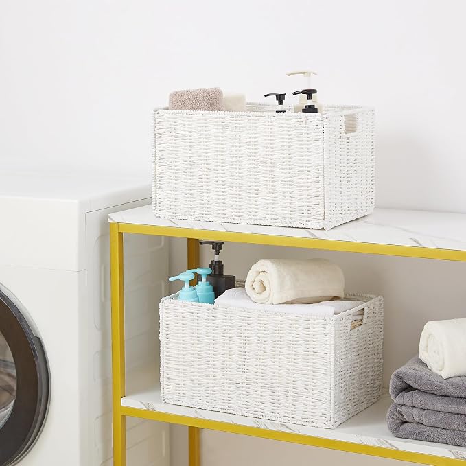 Vagusicc Wicker Storage Basket, Small Storage Baskets - Image 7
