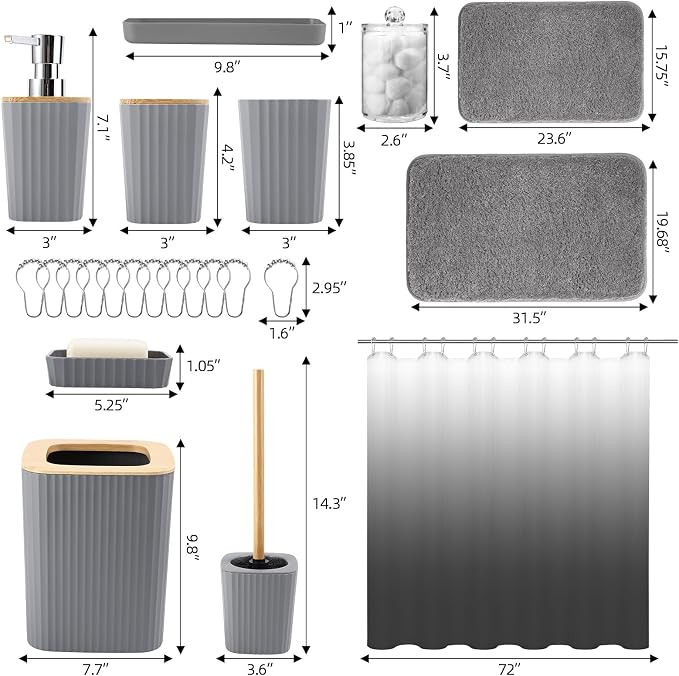 Bathroom Accessory Set–Bathroom Set - Image 6