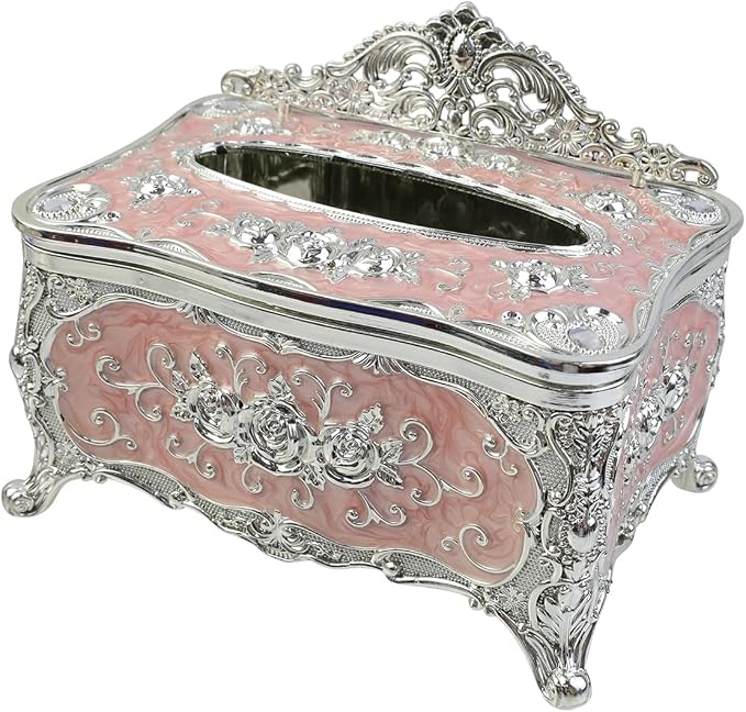 Geesatis Tissue Box Cover, Rectangle Tissue Box Holder, Rectangular Napkin by GeesatisToolHardware