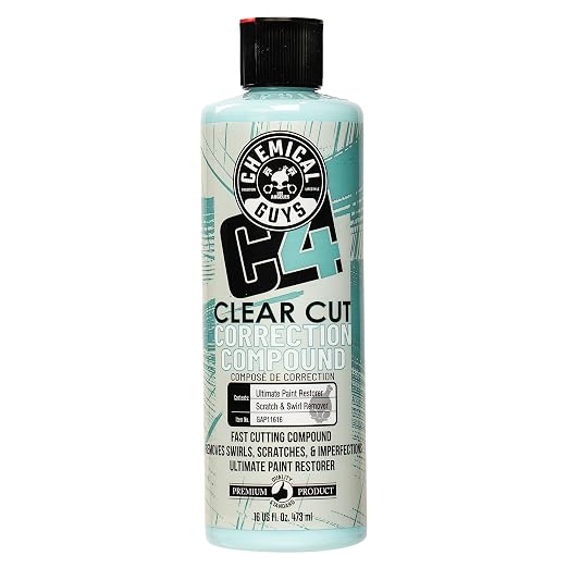 Chemical Guys C4 Clear Cut Correction Compound by ChemicalGuys