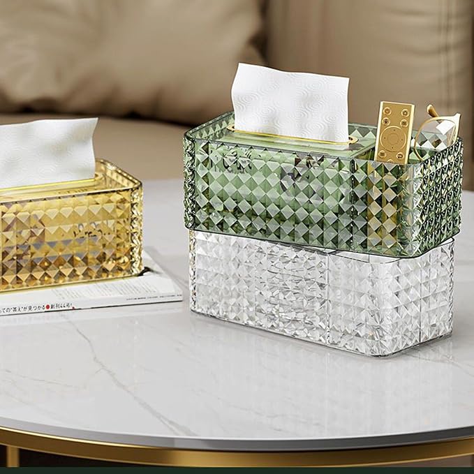 Tissue Box Cover Rectangle, Tissue Holder Napkin Dispenser - Image 6