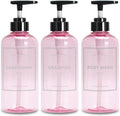 Shampoo and Conditioner Dispenser Set, YACEYACE 3Pcs 16.9oz Shower Dispenser by YACEYACE