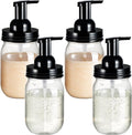 Amolliar Plastic Mason Jar Foaming Soap Dispenser by Amolliar