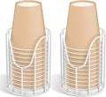 Luxspire Bathroom Cup Dispenser, 3-5oz Dixie Cup Dispenser, Metal Dixie Cup by Luxspire