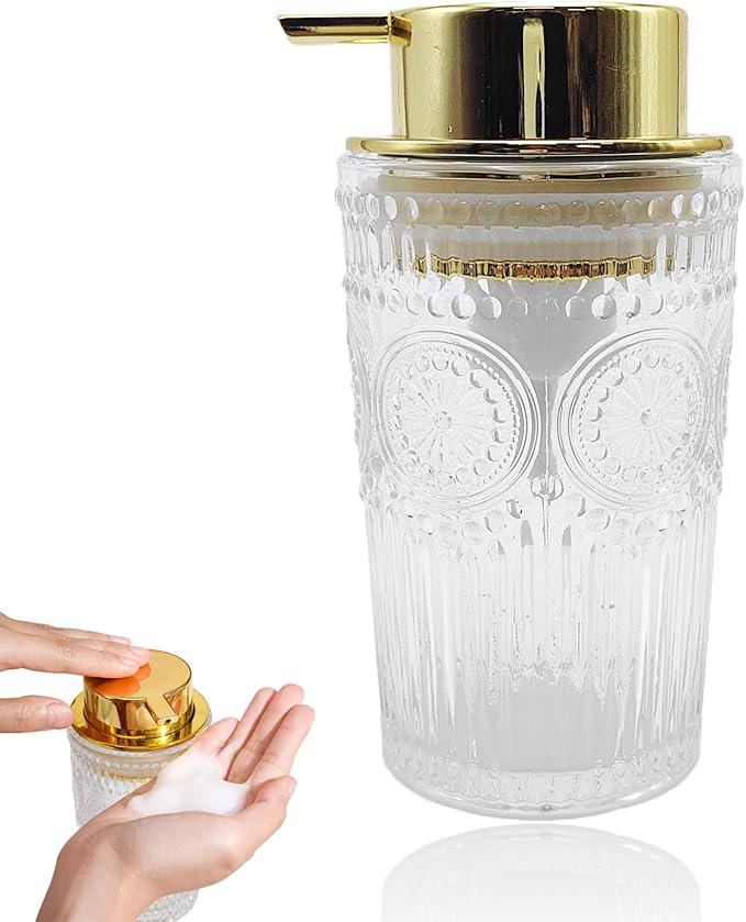 Foaming Soap Dispenser for Kitchen & Bathroom Liquid Kitchen Dish Refillable by Cendray