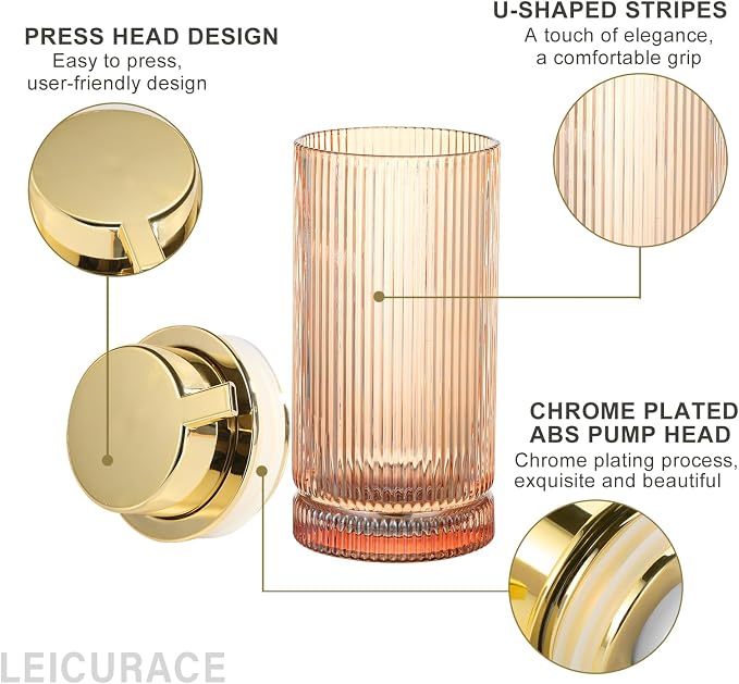 Glass Foam Soap Dispenser, Refillable Faming Dispenser - Image 3