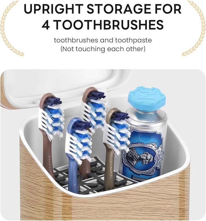 Toothbrush Holders with Cover - Image 3