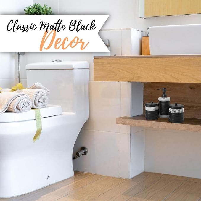 Autumn Alley Adorable 3 Piece Modern Farmhouse Bathroom Accessory Set - Image 9