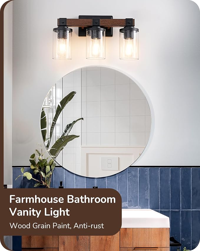 EDISHINE Farmhouse Vanity Lights - Image 3