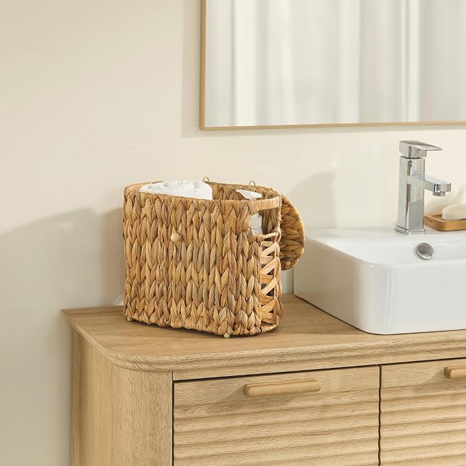 YANGQIHOME Toilet Paper Storage, Water Hyacinth Toilet Paper Storage - Image 6