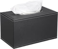 Sumnacon Tissue Box Cover Rectangle Leather Tissue Box by Sumnacon