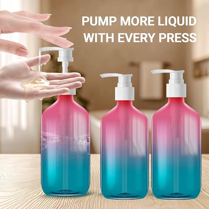 500ml Refillable Plastic Bottles - Image 5