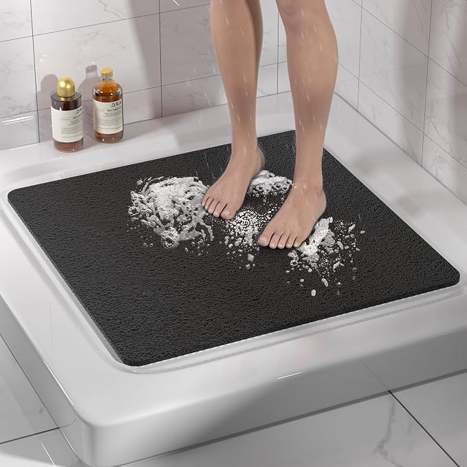 HITSLAM Square Shower Mat Non Slip, Bath Tub Mat - Image 8