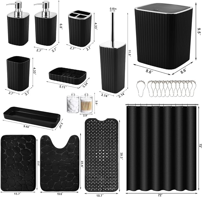 26PC Bathroom Accessories Set - Image 2